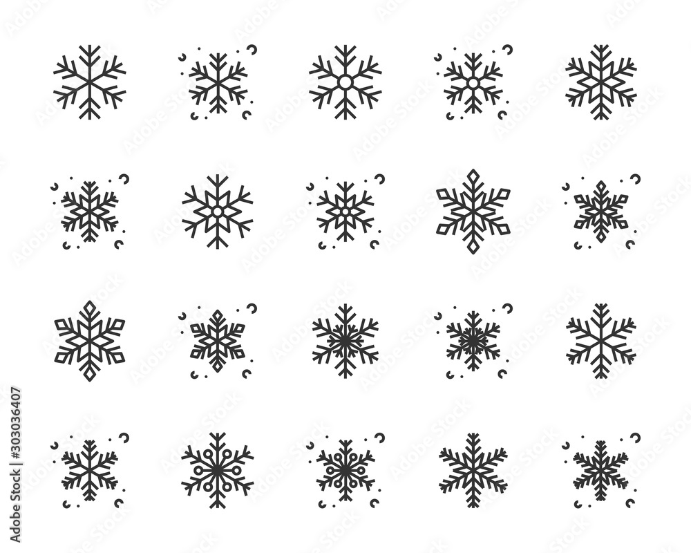 set of snow icons, snowflake, winter, christmas, ice, cold set of snow icons, snowflake, winter, christmas, ice, cold