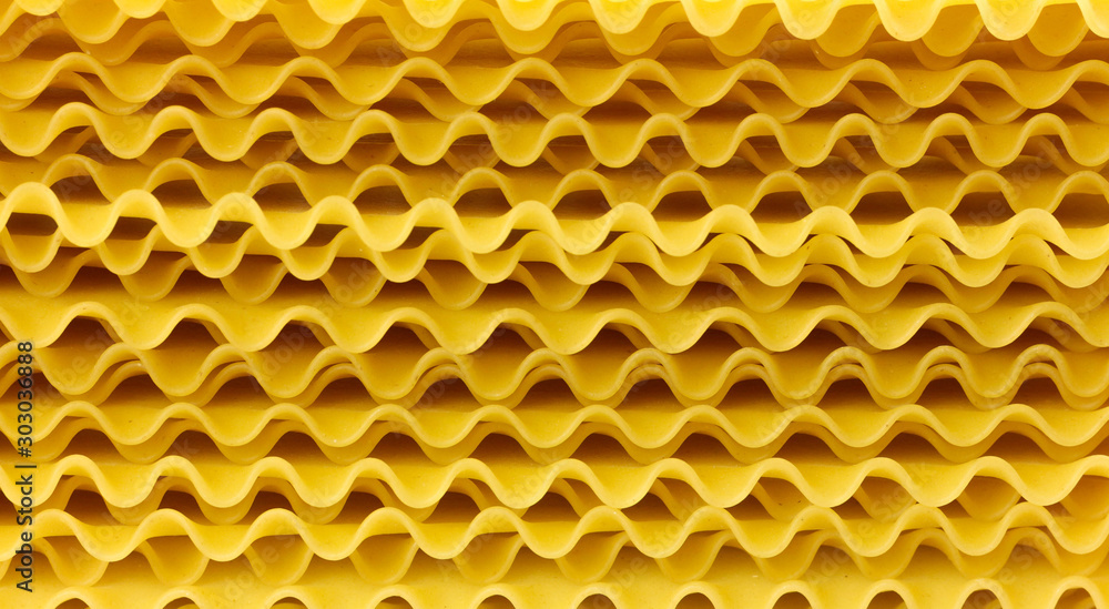 Foto Wavy sheets for lasagna