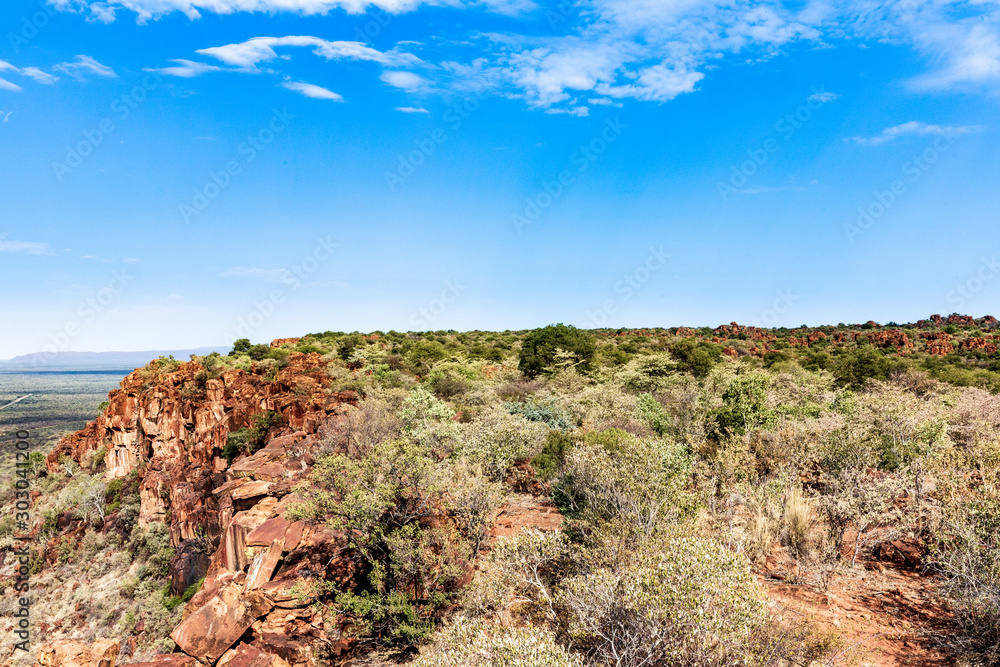 Plateau du Waterberg en Namibie