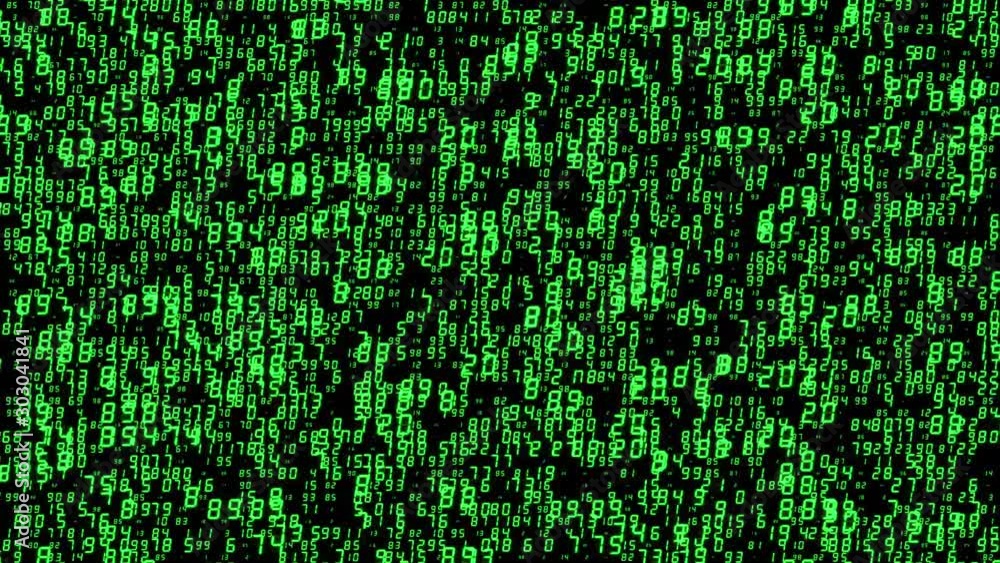 numbers code information counting digital numbers code information counting digital