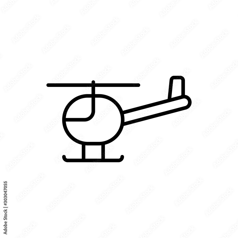 Helicopter Icon Vector Illustration Template Design Eps - 10 Helicopter Icon Vector Illustration Template Design Eps - 10