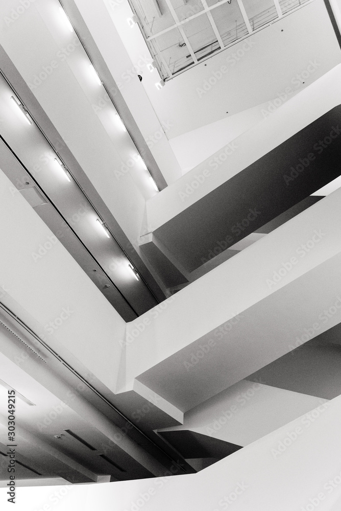 Obraz premium staircase with lighting