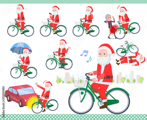 flat type Santa Claus_city cycle