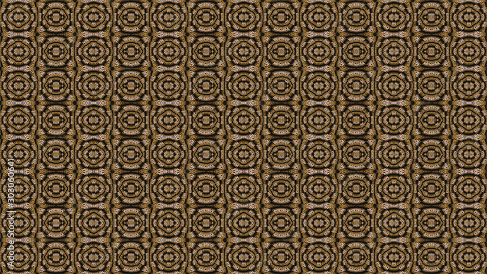 Colored African fabric, rounded shapes Colored African fabric, rounded shapes