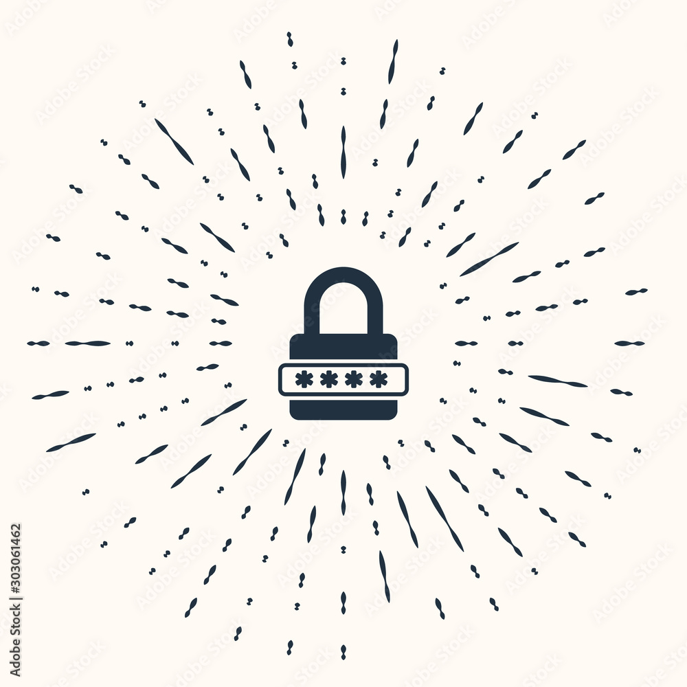 Safety access and password protection icon Vector Image