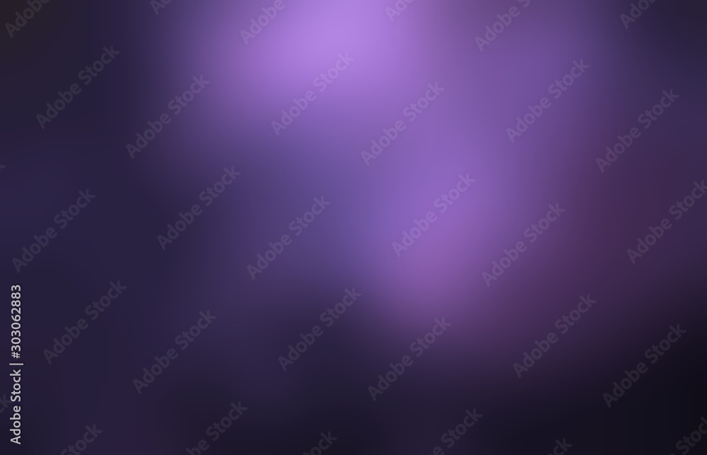Background dark violet silk blurred. Night abstract illustration. Magic elegant purple defocused texture.