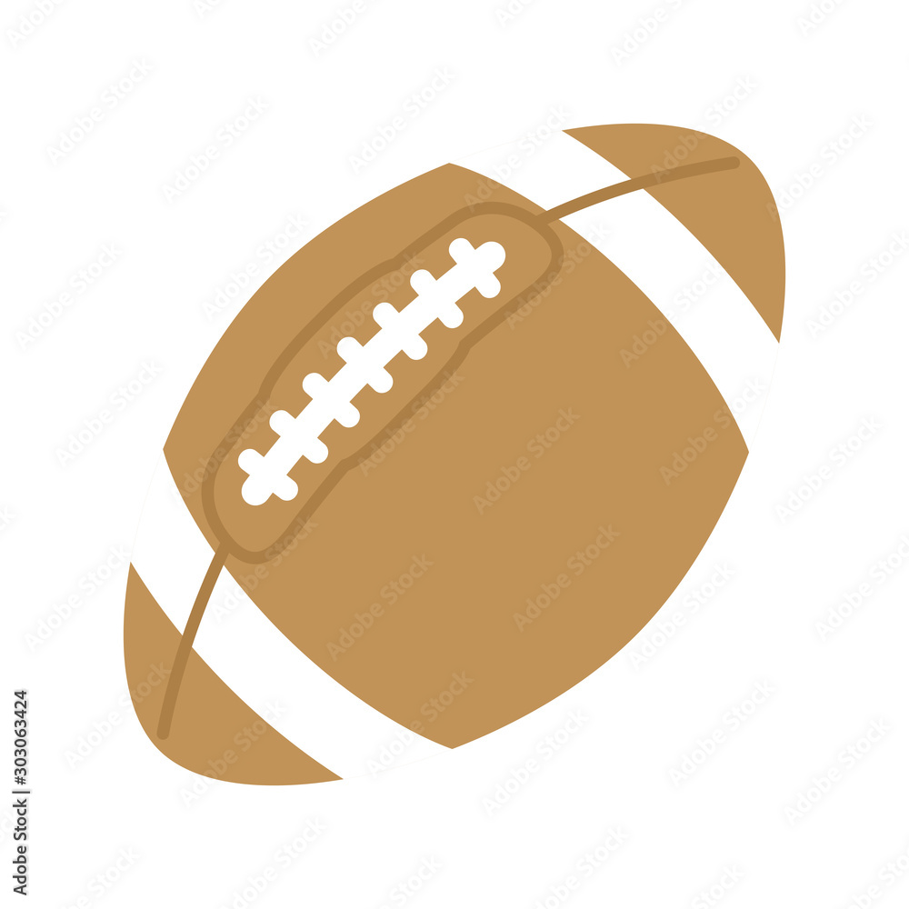 american football balloon toy isolated icon american football balloon toy isolated icon