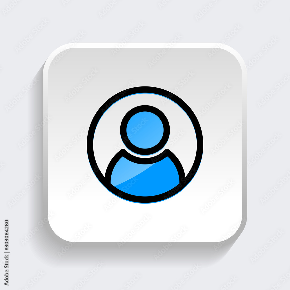 User icon. symbol of business people with trendy flat style icon for web site design, logo, app, UI isolated on white background. vector illustration eps 10 User icon. symbol of business people with trendy flat style icon for web site design, logo, app, UI isolated on white background. vector illustration eps 10
