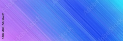 abstract digital banner background with royal blue, medium purple and medium slate blue colors and space for text and image