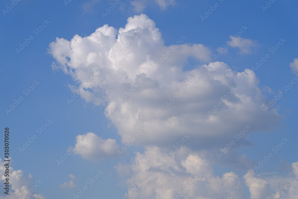 Blue sky and white clouds, white clouds, blue on the background. Blue sky and white clouds, white clouds, blue on the background.