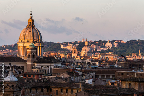 Looking Rome from Gianicolo's hill