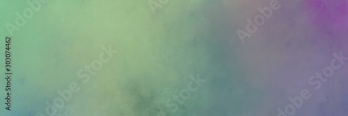 abstract painting background texture with light slate gray, dark sea green and antique fuchsia colors and space for text or image. can be used as header or banner