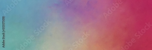 elegant painted background texture with light slate gray, moderate red and cadet blue colors and space for text or image. can be used as header or banner