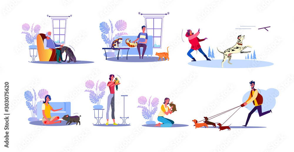 Pet owners set Pet owners set