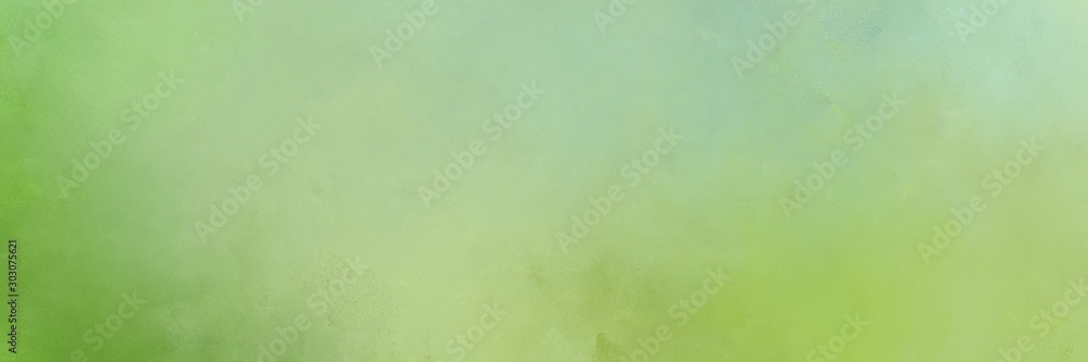 abstract painting background graphic with dark sea green, olive drab and dark khaki colors and space for text or image. can be used as header or banner