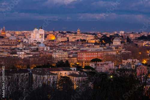 Looking Rome from Gianicolo s hill
