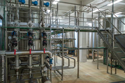 technological equipment at the plant