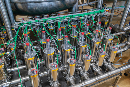 sensors for monitoring the operation of equipment in the factory