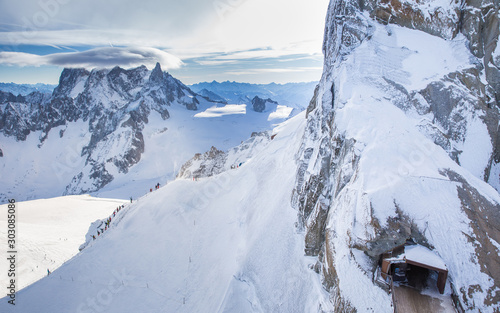 Scenic Aiguille du Midi, Chamonix-France photo