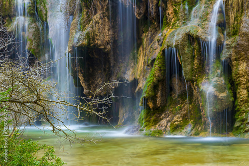 waterfall in spain