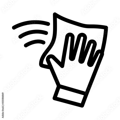 wiping