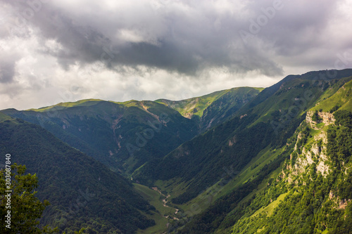 Russian region, Chechen Republic, Caucasus Mountains © mosab