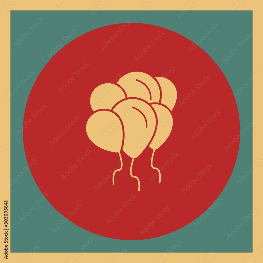 baloons icon for your project baloons icon for your project