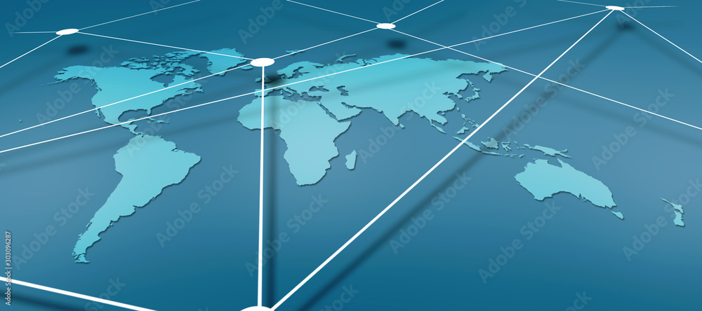 2d illustration world map abstract background 2d illustration world map abstract background