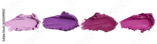 luxury purple paint cosmetic lip texture vector background