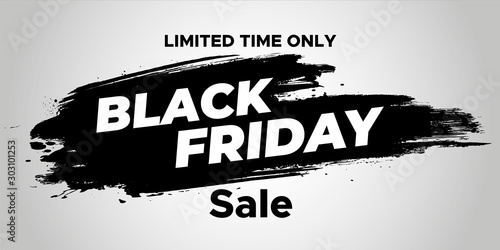 Sale poster of black friday