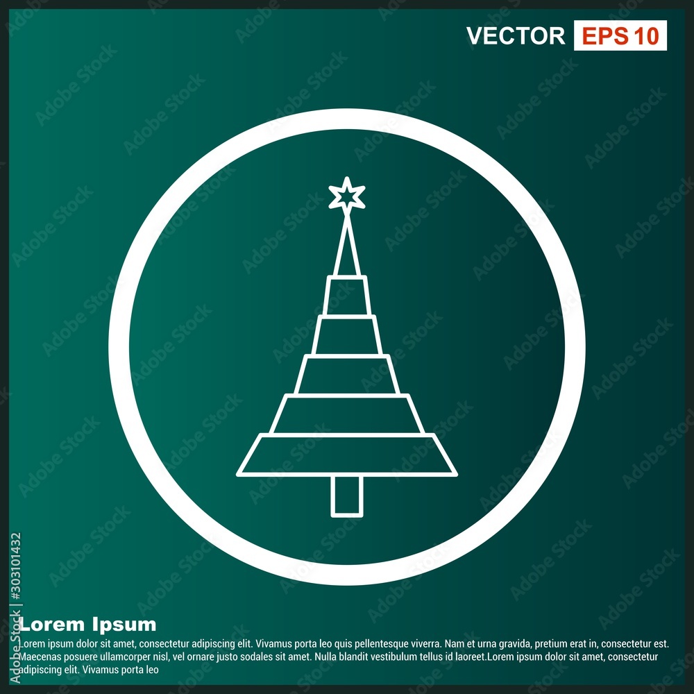 Fototapeta premium tree icon for your project