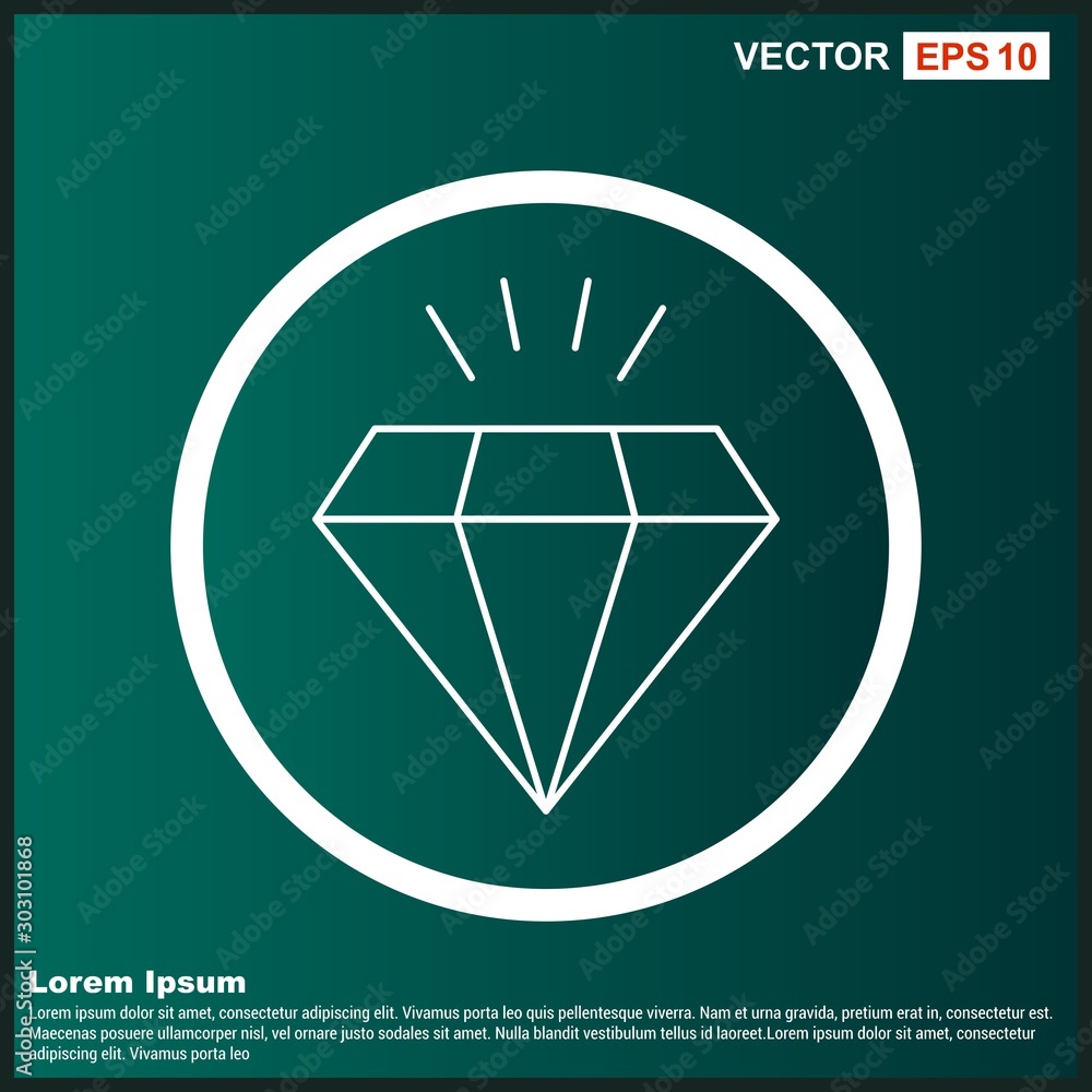diamond icon for your project