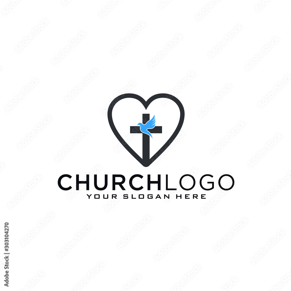 Church vector logo symbol graphic abstract template Church vector logo symbol graphic abstract template