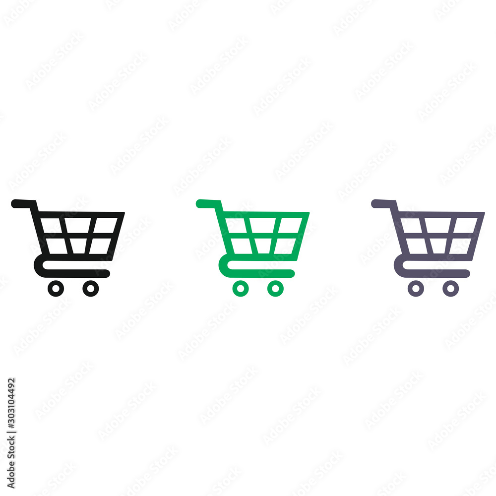 e-commerce set, icon vector symbol illustration