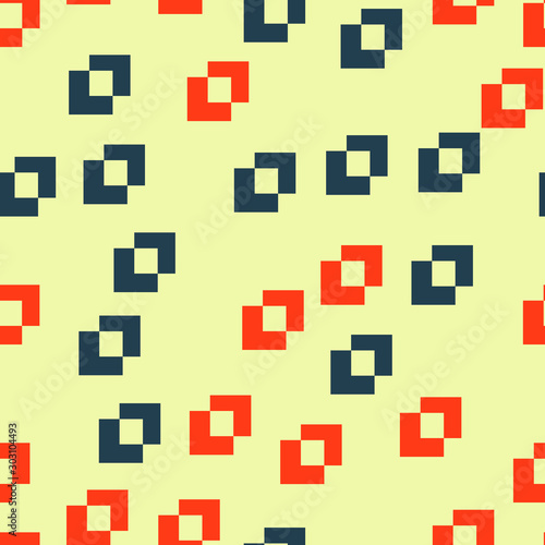 Creative colorful modern pattern texture with different shapes. Background vector illustration.