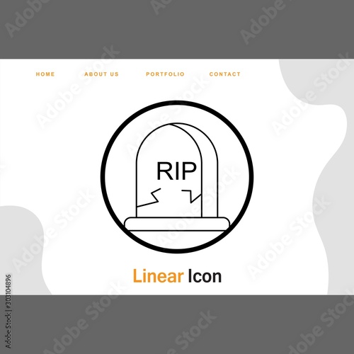 grave icon for your project