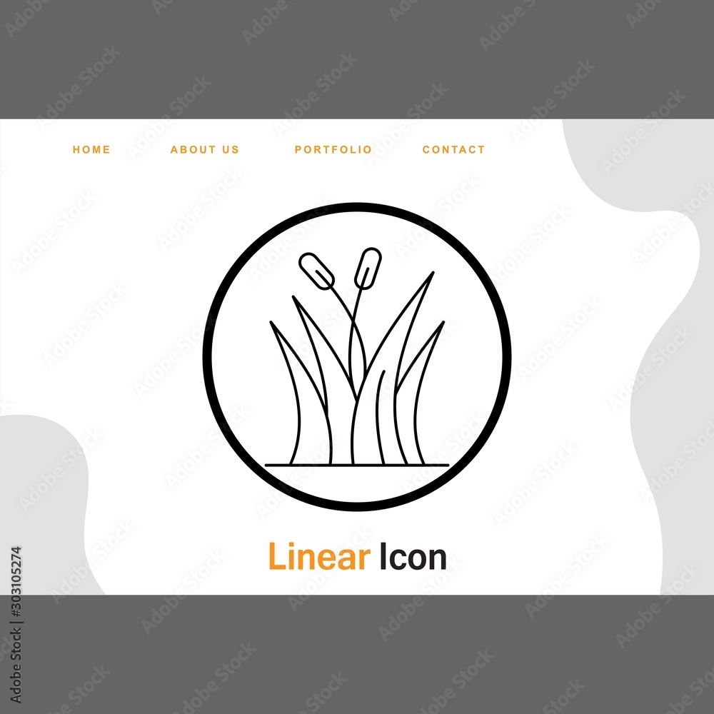  grass icon for your project