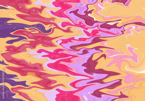 Liquify Abstract texture background. marbled painted © puttipong1v