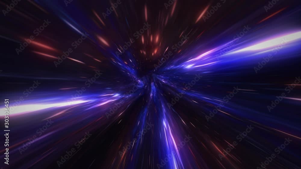 4k motion design. Looped seamless 3d animation of a flight through a light space tunnel. 4k motion design. Looped seamless 3d animation of a flight through a light space tunnel.