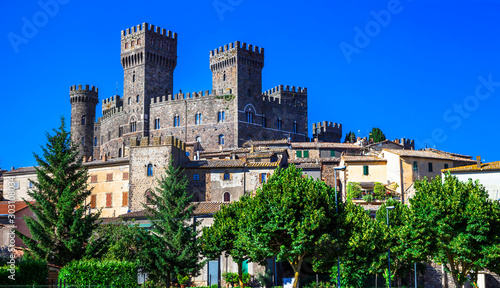 Torre Alfina - medieval village and castle in Viterbo province, Italy photo