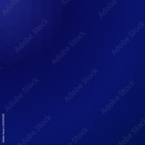 deepblue Color Abstract trianglify Generative Art background illustration