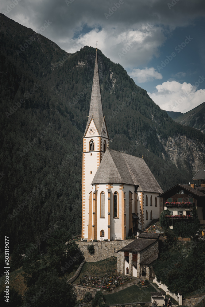 Church in Heiligenblut, Austria