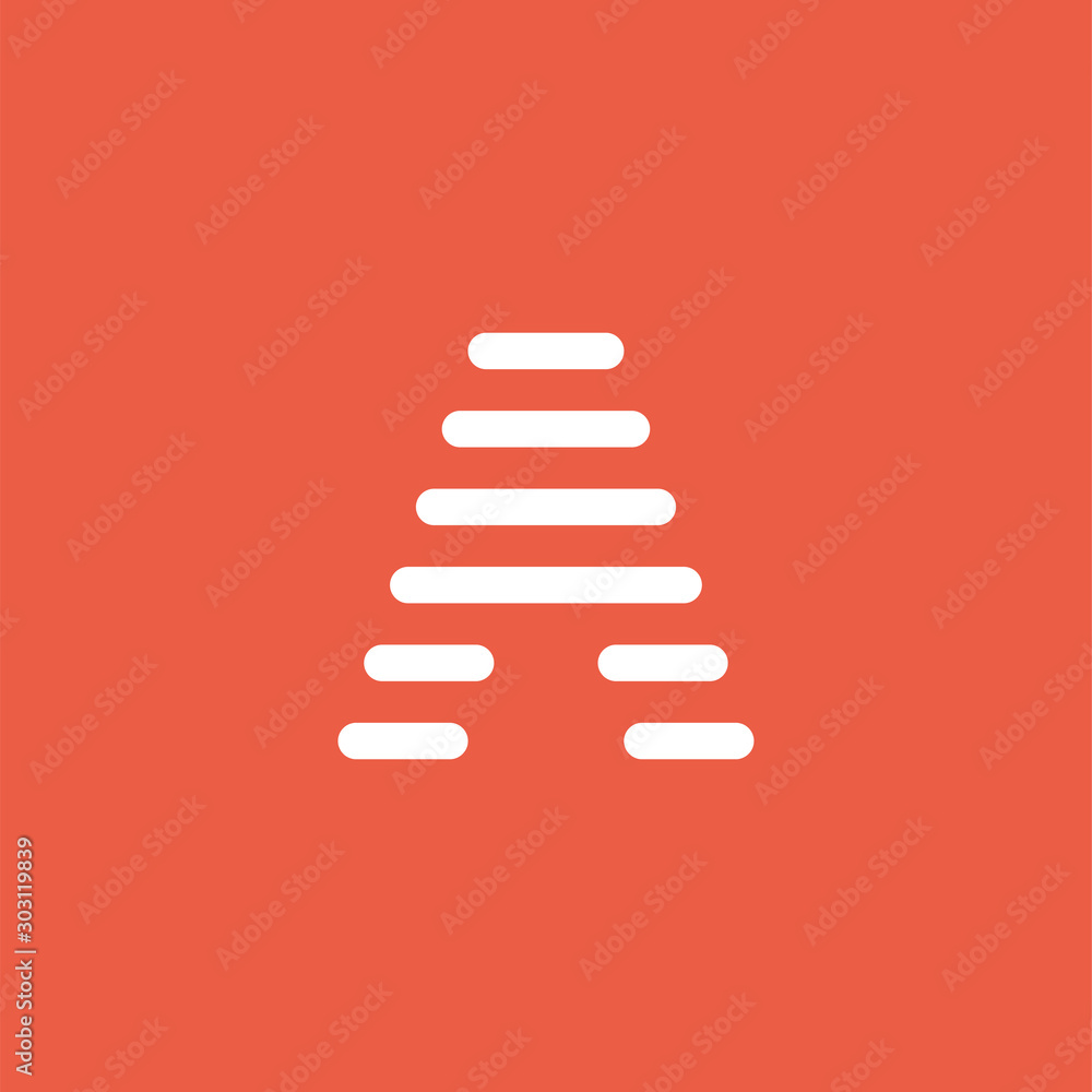 Minimal letter mark A shape filled with dot programming logo concept. Minimal letter mark A shape filled with dot programming logo concept.
