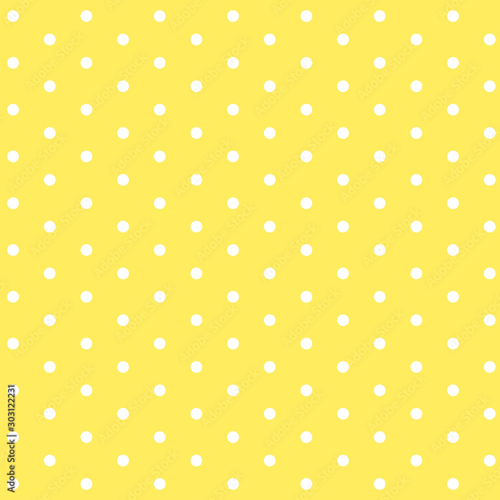 Background template design with dots on yellow Background template design with dots on yellow