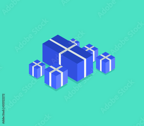 isometric gift