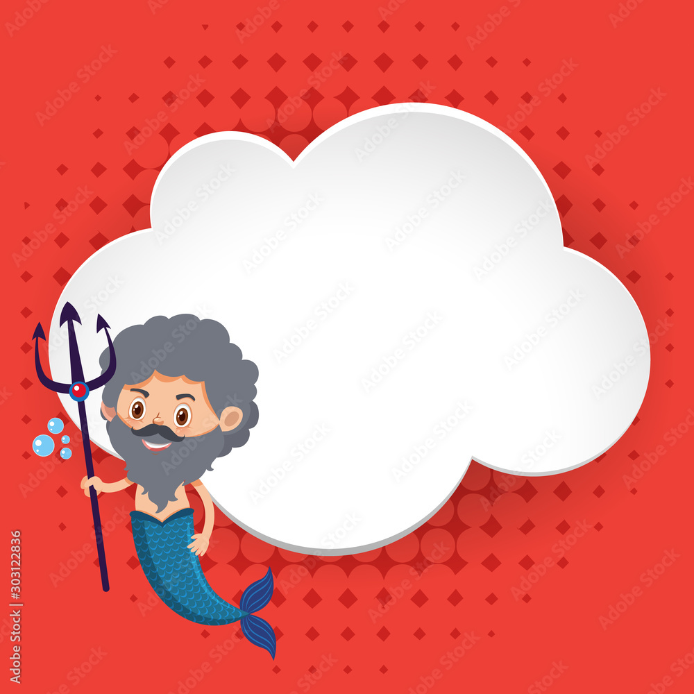 Frame template design with merman