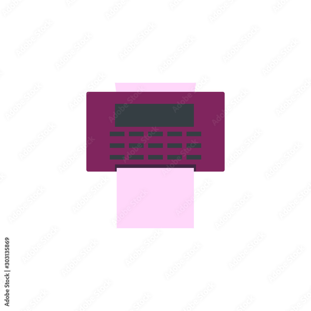 printer icon vector illustration logo template printer icon vector illustration logo template