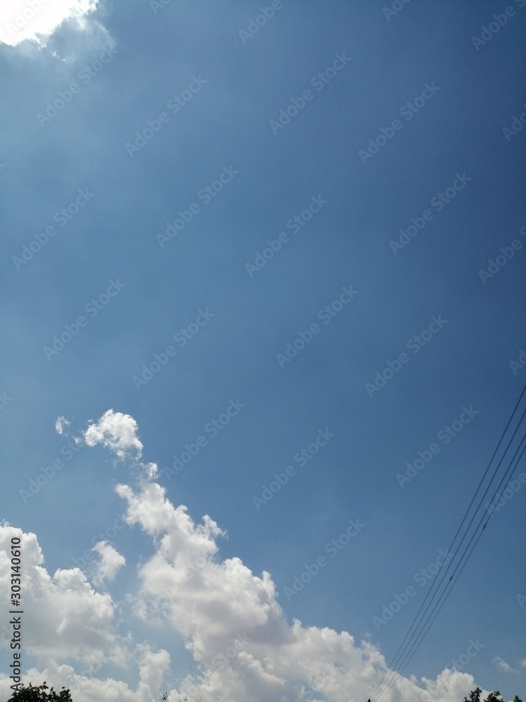 blue sky and clouds blue sky and clouds