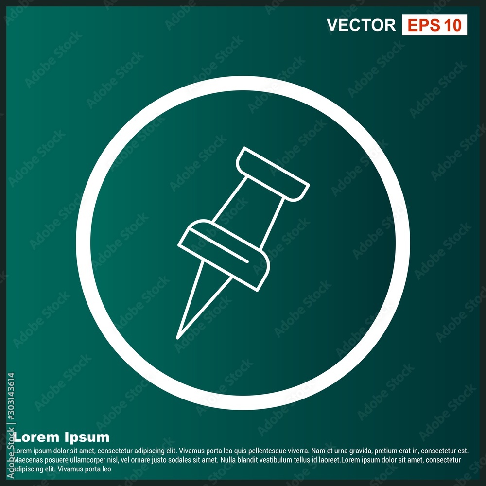 Pin icon for your project Pin icon for your project