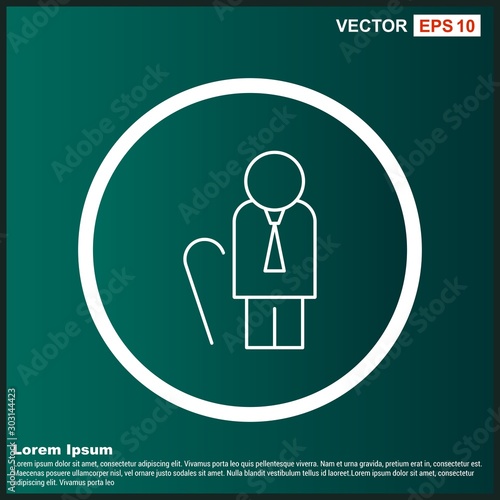  Retirement icon for your project